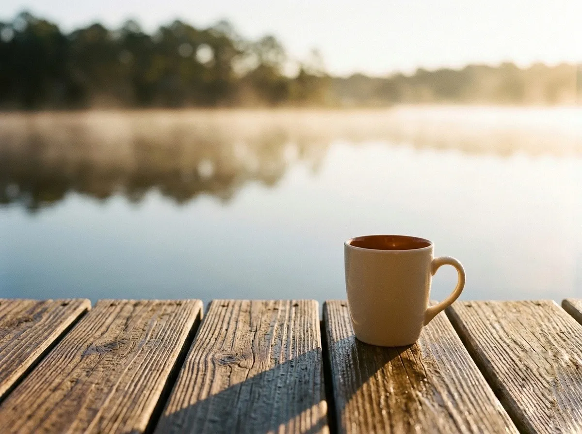 Coffee on a still morning